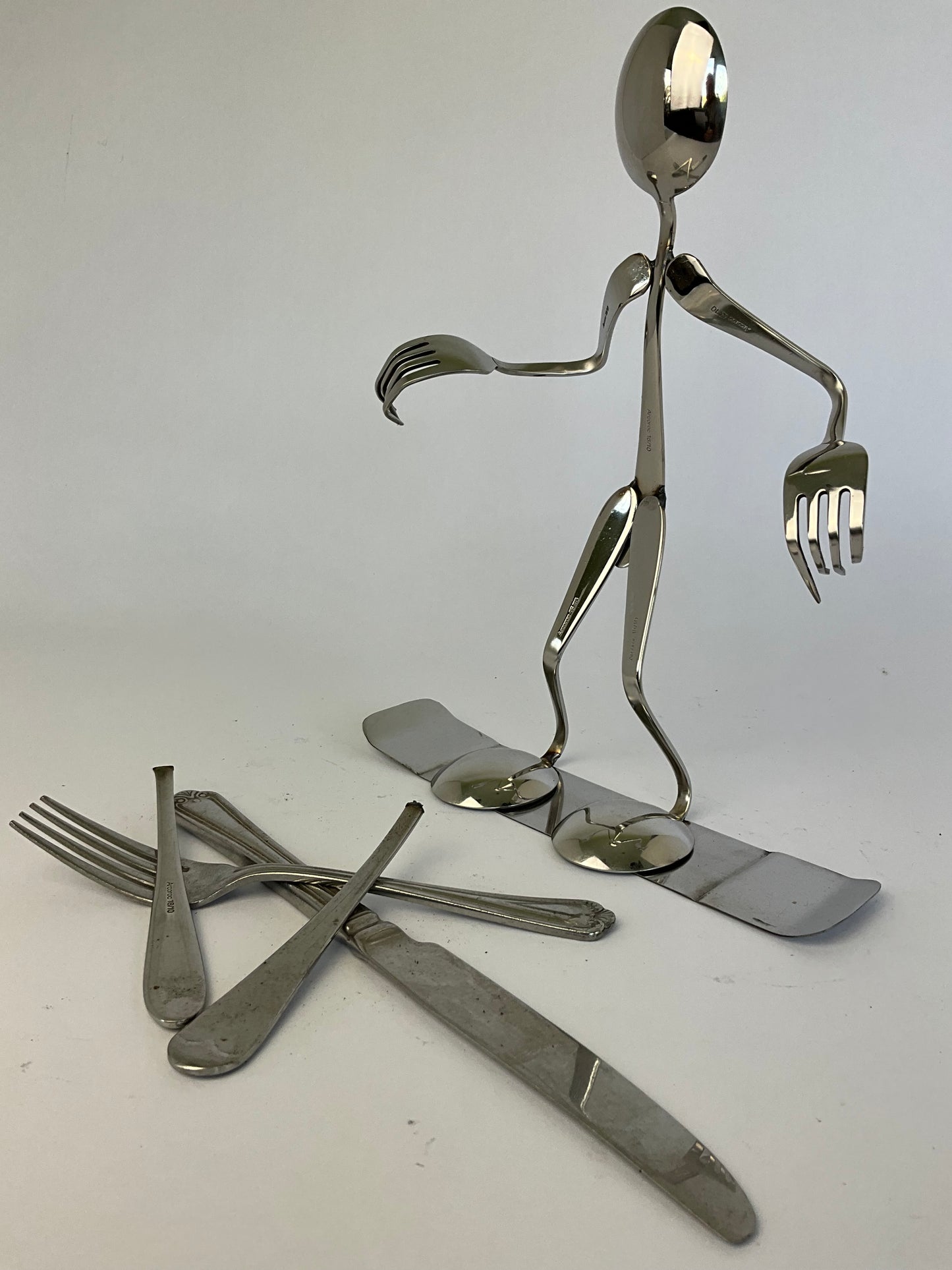 Hand made cutlery ‘Surfer Figure’