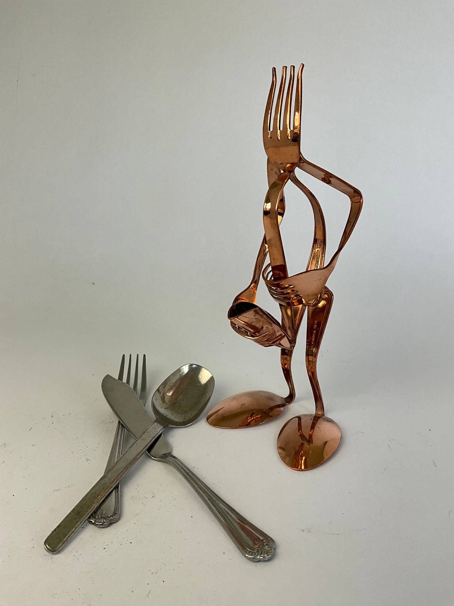 Cutlery Saxaphone player