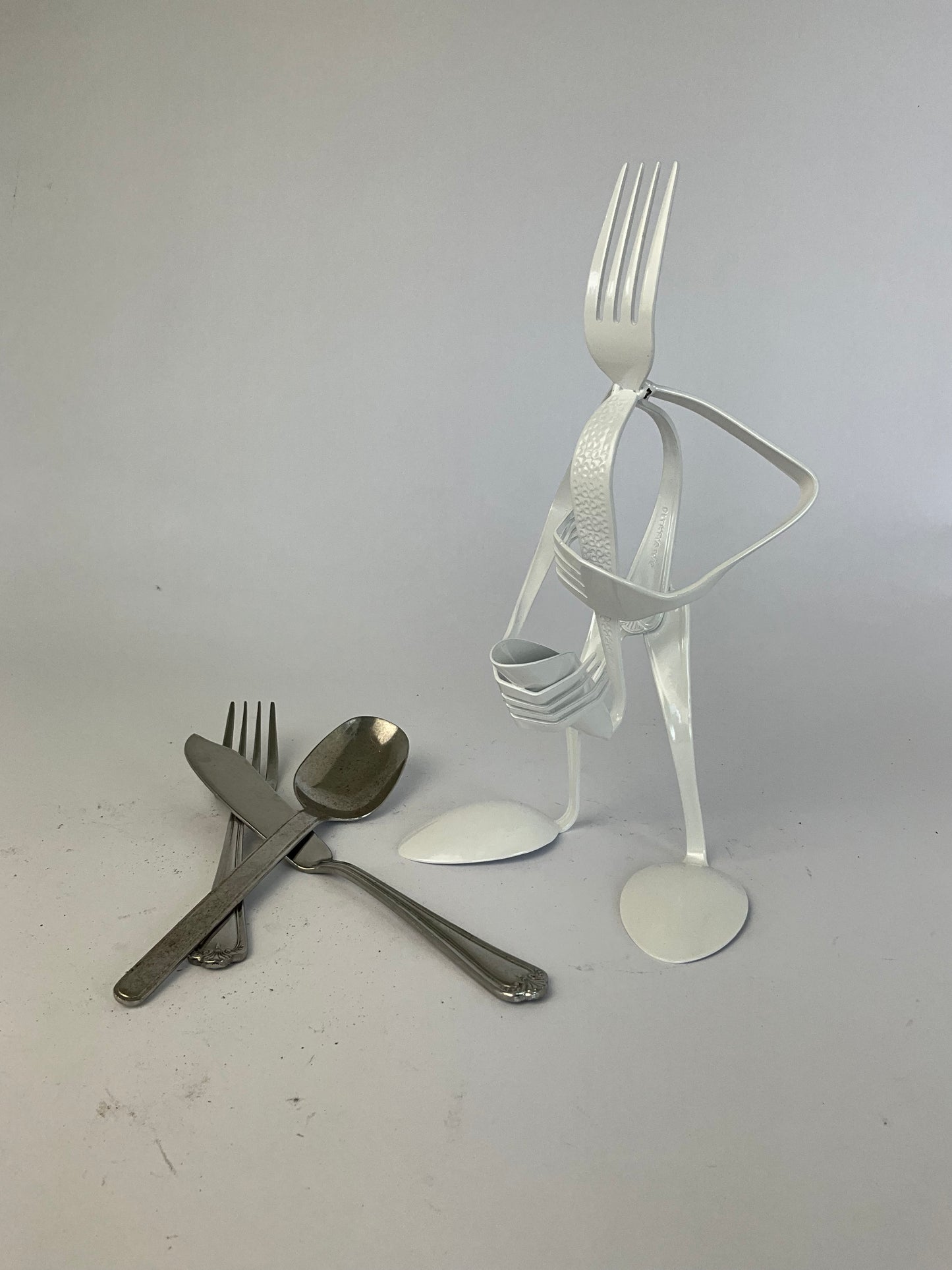 Cutlery Saxaphone player