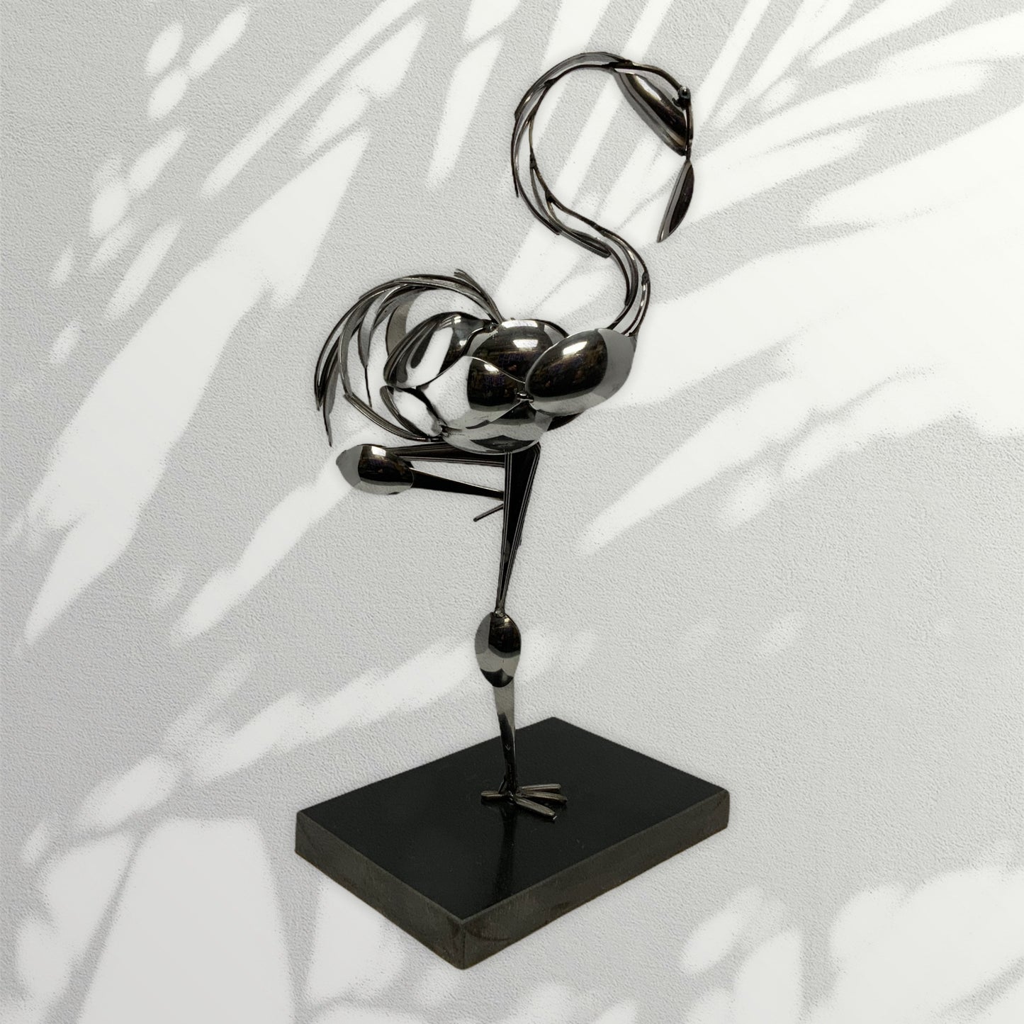 A Cutlery Flamingo